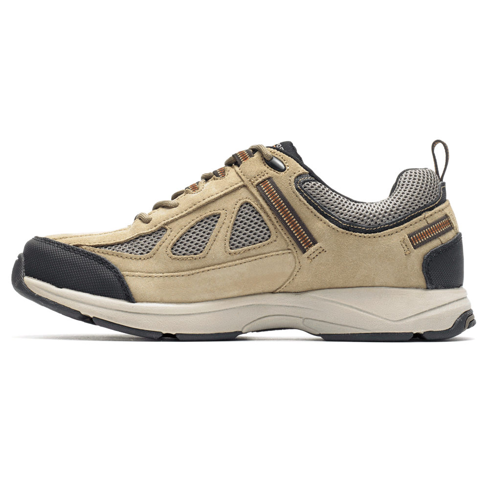 Rockport Singapore Mens Sneakers - Rock Cove Lace Up Khaki - TS9765412